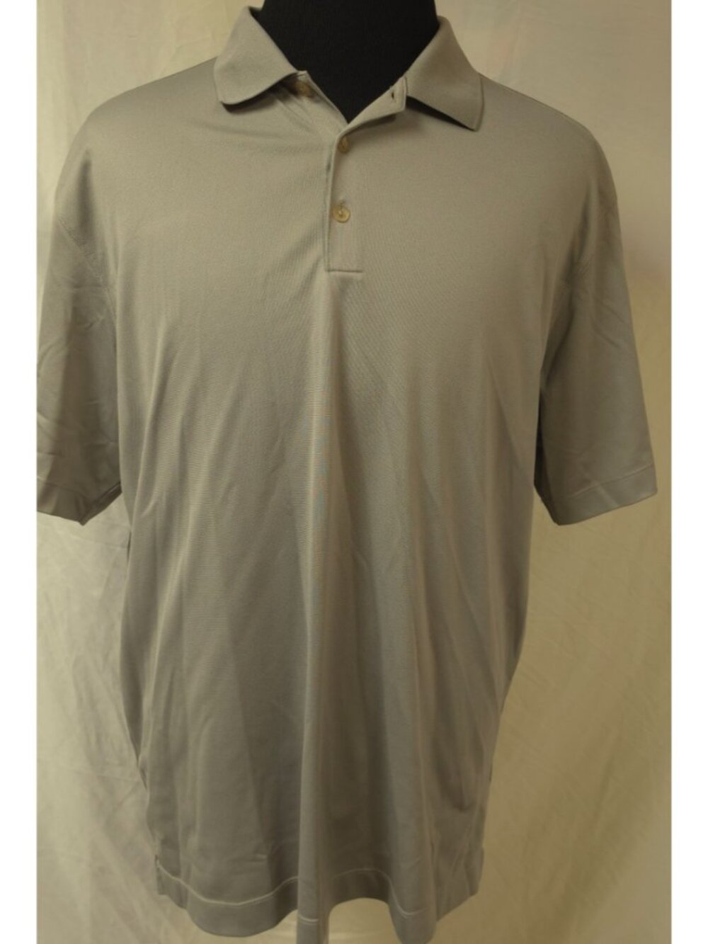 Nike Golf Tour Performance Dri Fit Polo Shirt Men's Size XL Grey Short Sleeve